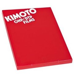 KIMOTO А4 Плёнка для печати негатива на лазерном принтере (100 листов)